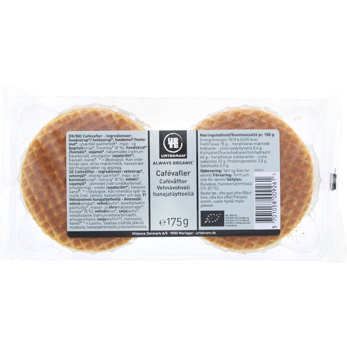 Urtekram Vehnävohvelit