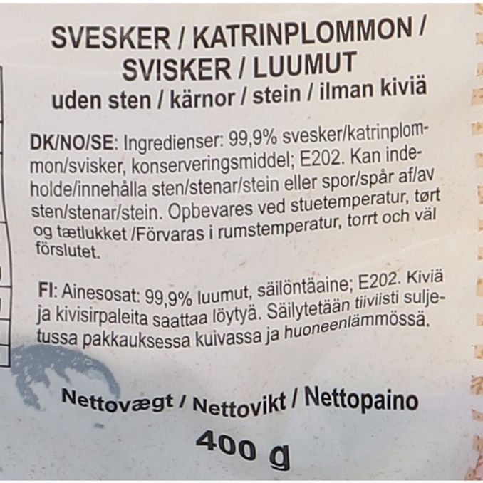 DELIC Katrinplommon