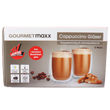 GOURMETmaxx Thermogläser Cappuccino, 2er Pack
