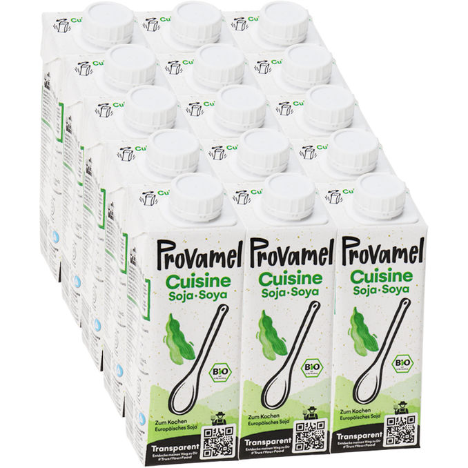 PROVAMEL BIO Kochcreme Soja, 15er Pack