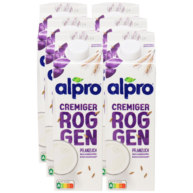 Alpro Cremiger Roggendrink, 6er Pack