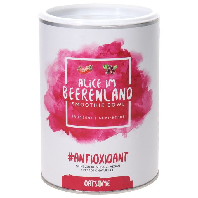 Oatsome Alice im Beerenland Smoothie Bowl