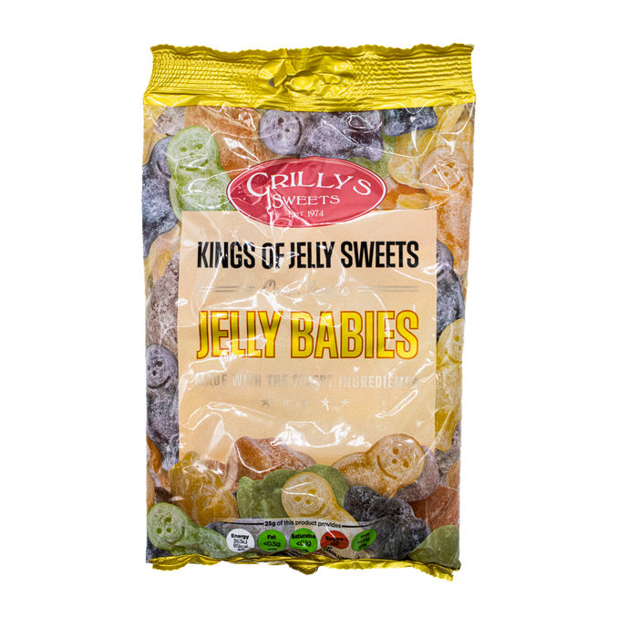 Crilly's Classic Jelly Babies 150g, 150g from Crillys Motatos