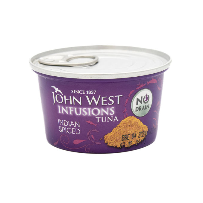 John West Infusions Tuna Indian Spiced 80g, 80g from John West Motatos