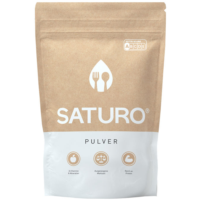 Saturo Foods Balanced Pulver Vegan Cappuccino