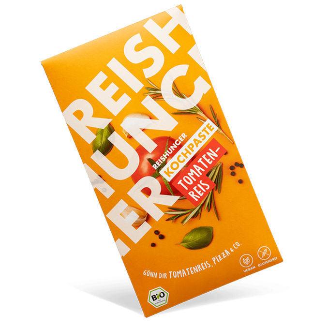 Reishunger BIO Kochpaste Tomatenreis