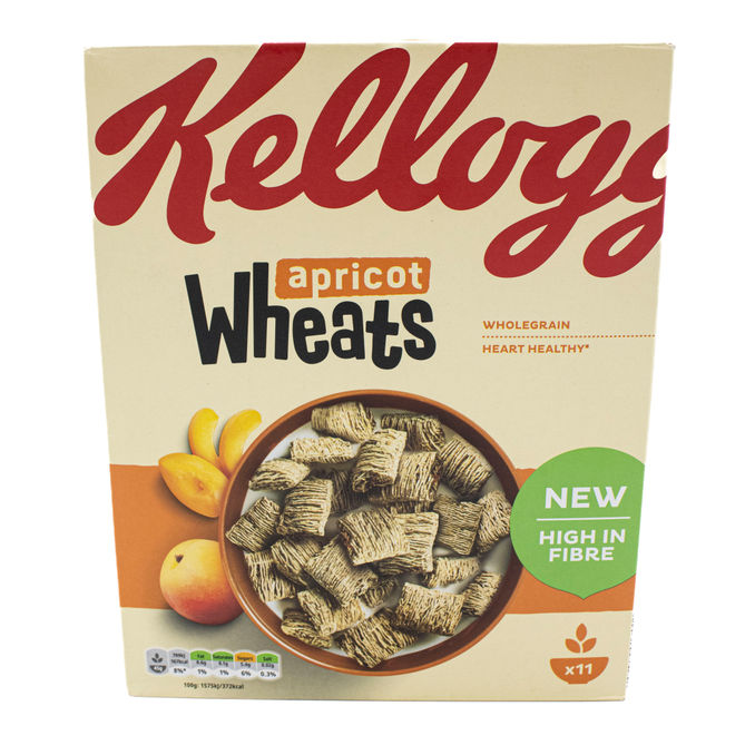 Kellogg's Wheats Apricot Breakfast Cereal 500g, 500g from Kellogg's