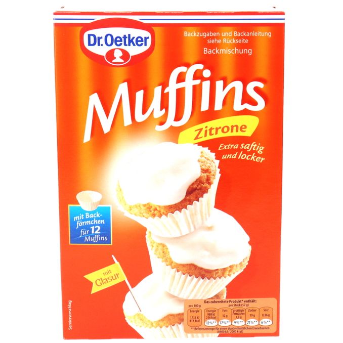 Dr. Oetker Muffins Zitrone