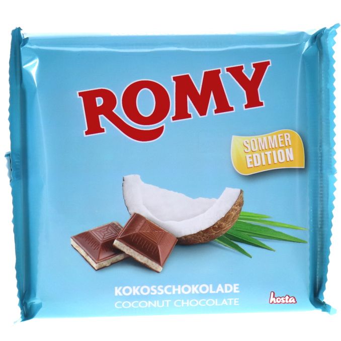 Romy Schokolade mit Kokos