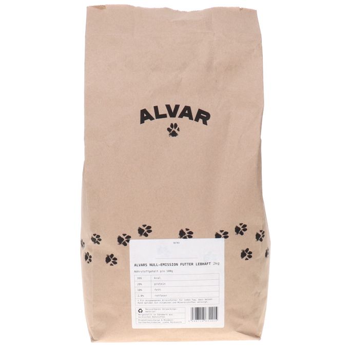 Alvar Pet Hunde-Trockenfutter mit Huhn (lebhaft)