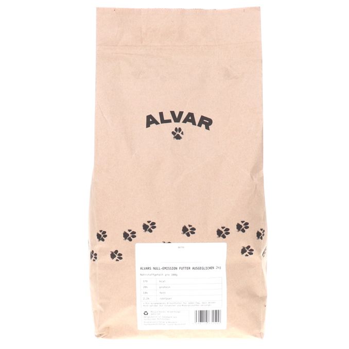 Alvar Pet Hunde-Trockenfutter mit Fisch (ausgeglichen)