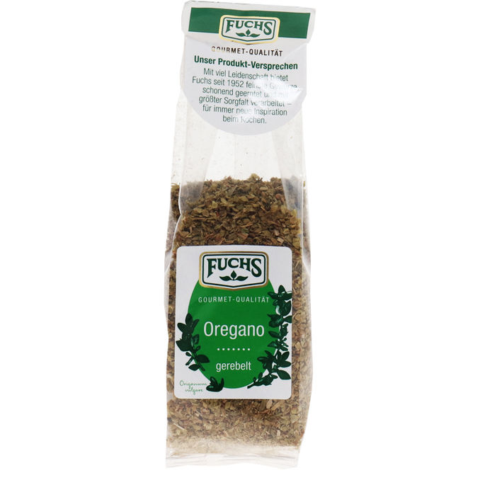 Fuchs Oregano, gerebelt