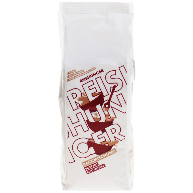 Reishunger Brot-Backmischung mit Venere Reismehl