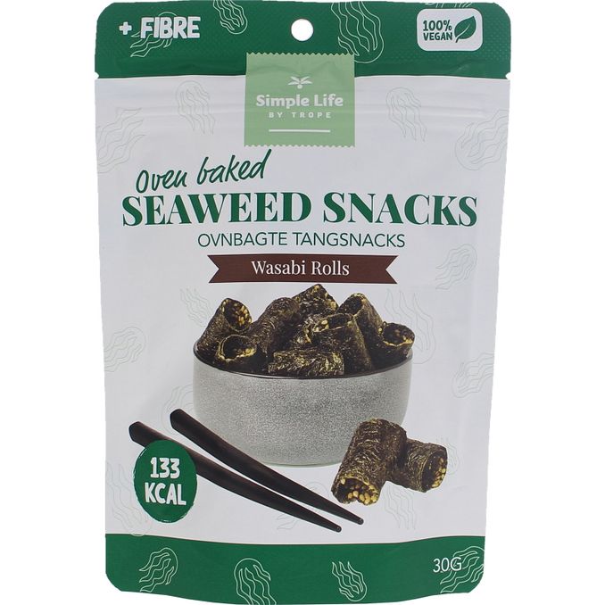 Simple Life By Trope Seaweed Wasabi Snacks