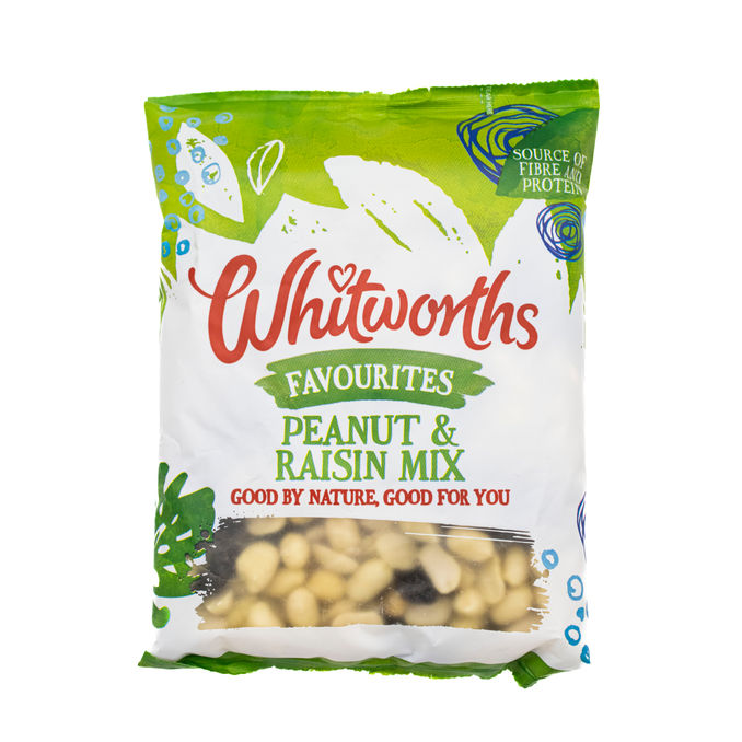 Whitworths Favourites Peanut & Raisin Mix 220g, 220g from Whitworths ...