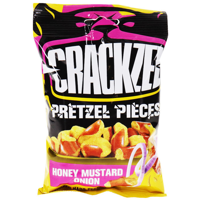 Crackzel Pretzel Pieces Honey Mustard 85 g