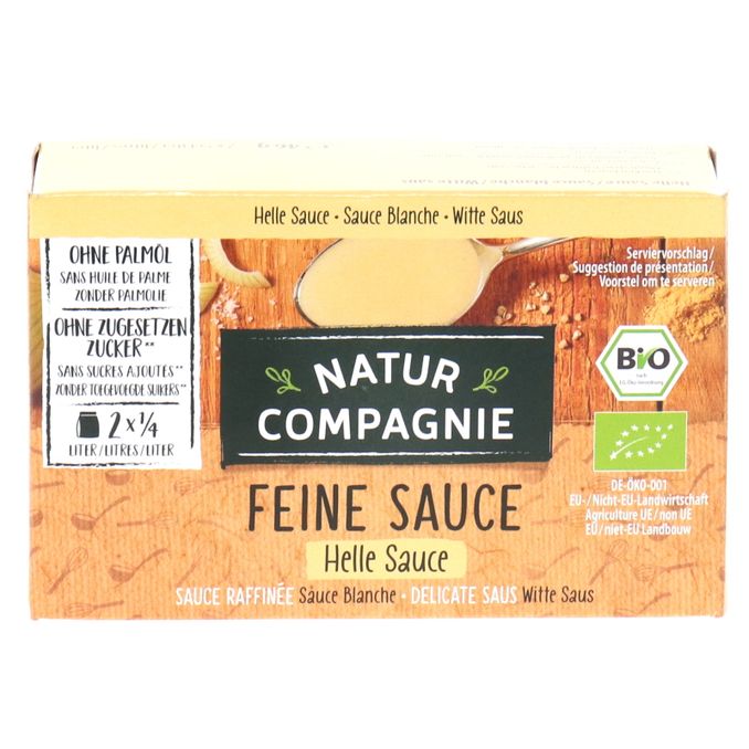 Natur Compagnie BIO Helle Sauce feinkörnig