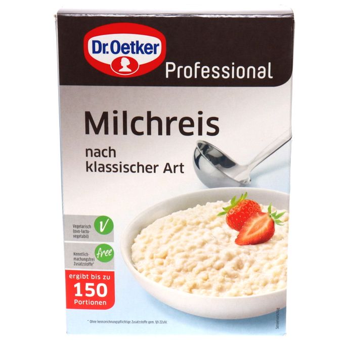 Dr. Oetker Milchreis nach klassischer Art