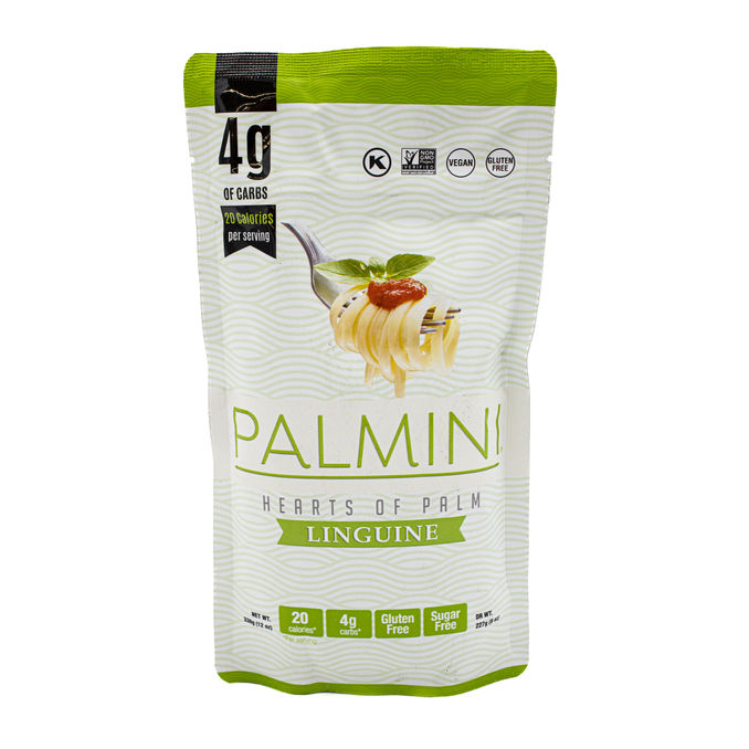 Palmini Keto Low Carb Pouch Hearts of Palm Linguine pasta 338g, 338g