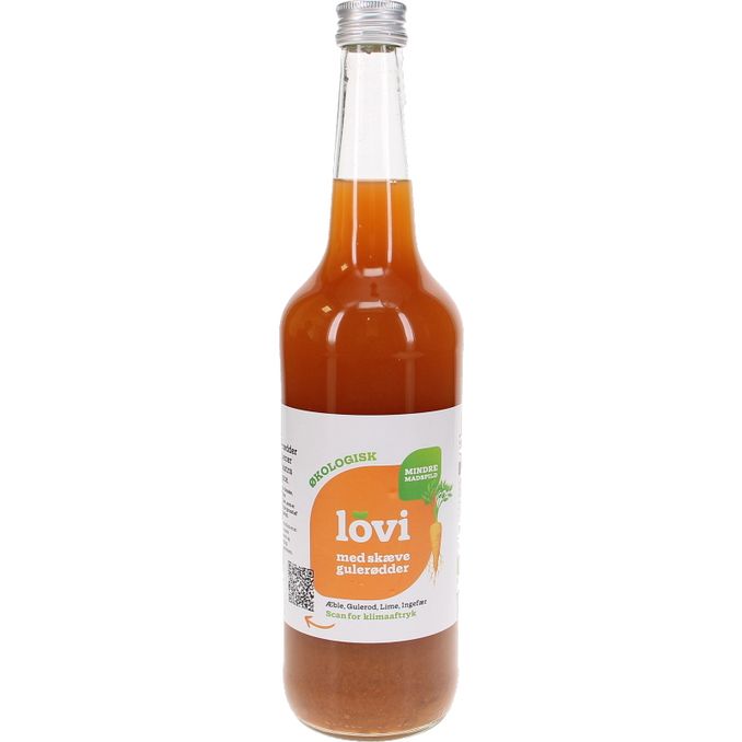 lovi Øko Juice med skæve gulerødder 700ml