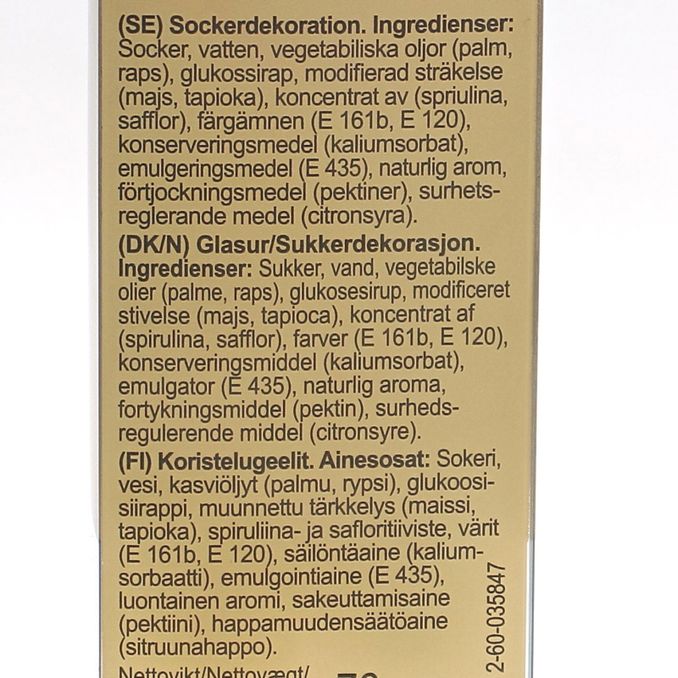 Dr. Oetker Dekorationskristyr