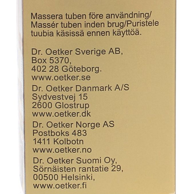 Dr. Oetker Dekorationskristyr
