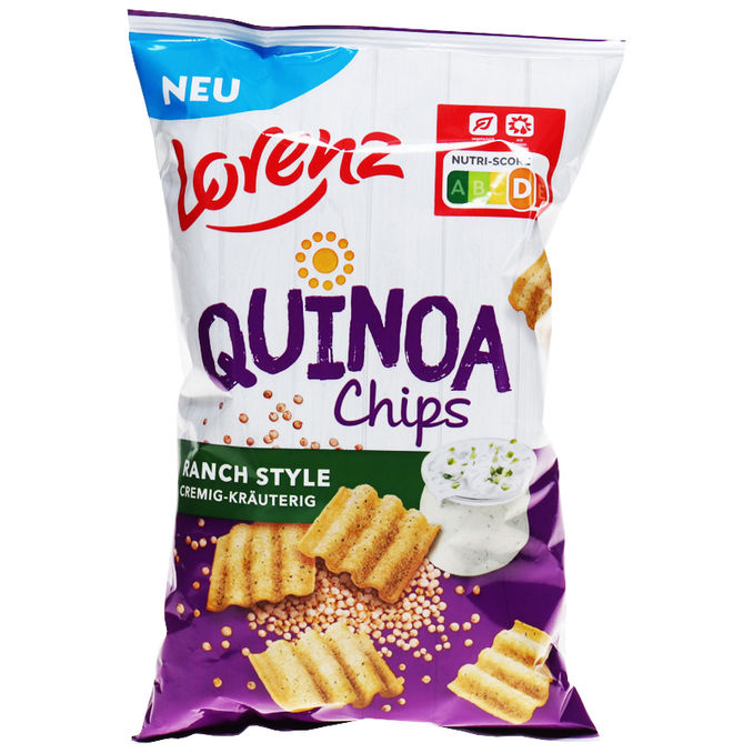 Chips mit Quinoa & Buttermilch, 80g von Lorenz Motatos
