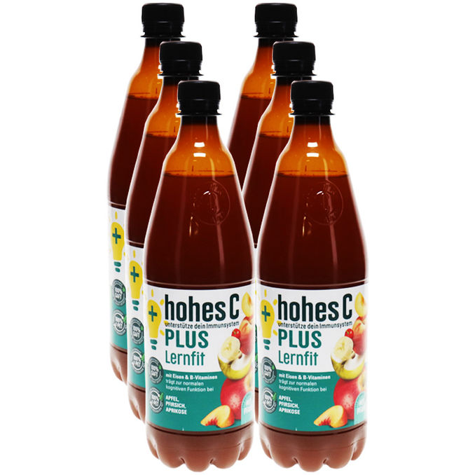 Hohes C Lernfit Saft, 6er Pack (EINWEG) zzgl. Pfand