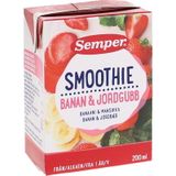 Semper Smoothie Banan Jordgubb 1 år 