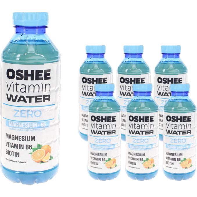 Oshee Vitamin Water ZERO Magnesium+B6 6-pack