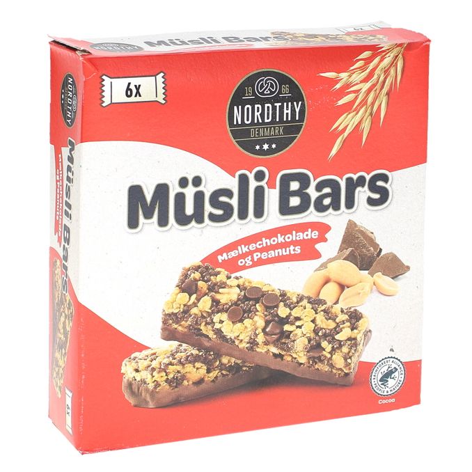 Nordthy Myslipatukat Maapähkinä & Suklaa