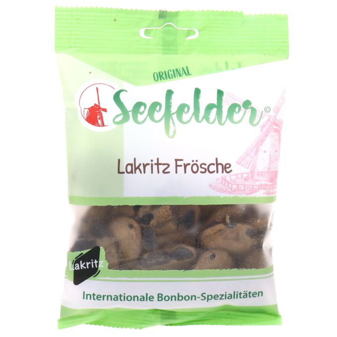 Seefelder Bonbons mit Lakritz, Frösche