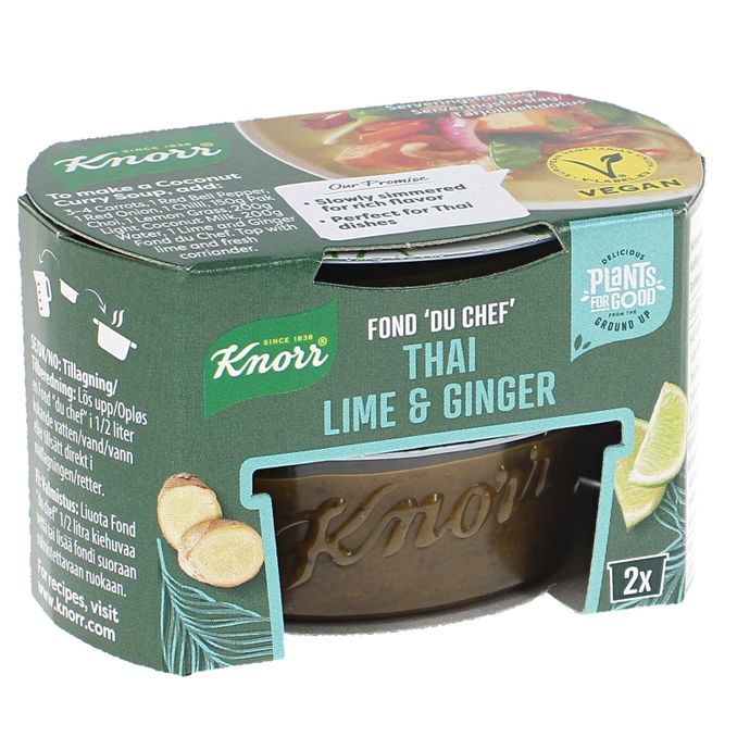 Knorr Grøntsags Fond Thai Lime & Ginger