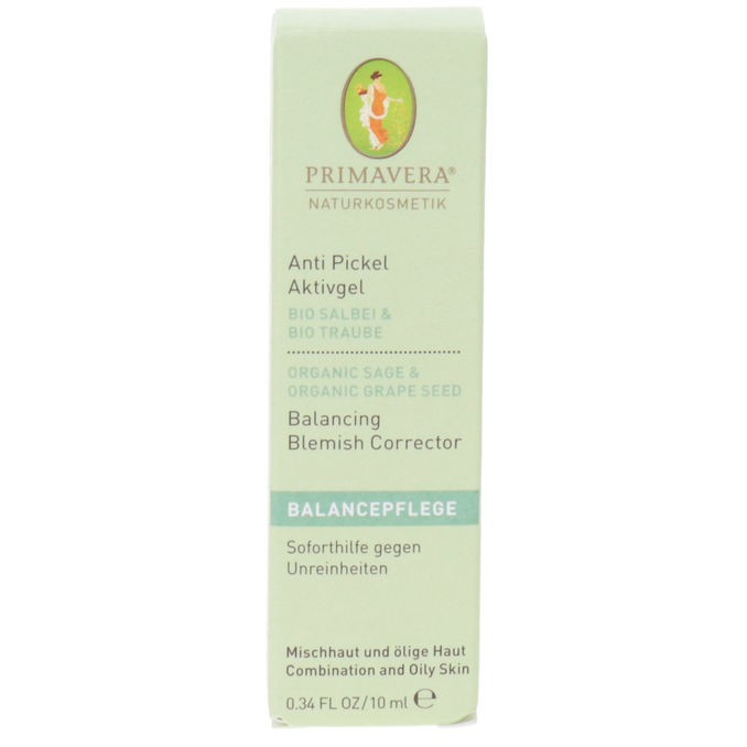 Primavera Anti Pickel Aktivgel mit Salbei & Traube