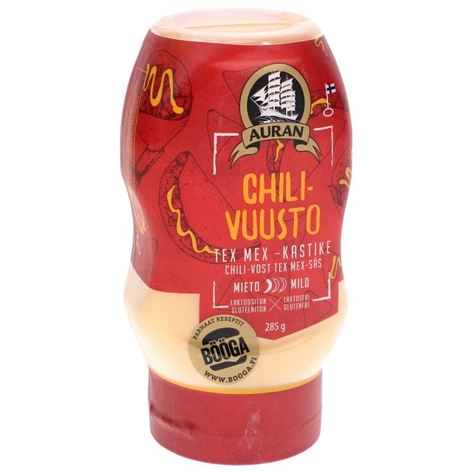 Auran Tex Mex -Kastike Chili & Vuusto
