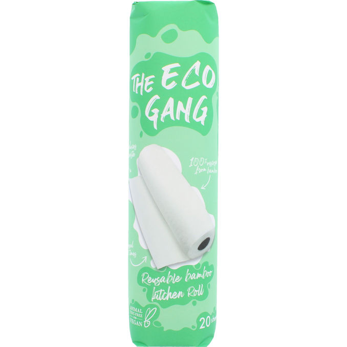 The Eco Gang Talouspaperi Bambu Uudelleenkäytettävä 20-pack
