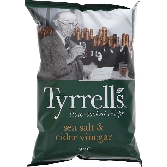 Tyrells Sea Salt & Cider Vinegar Chips