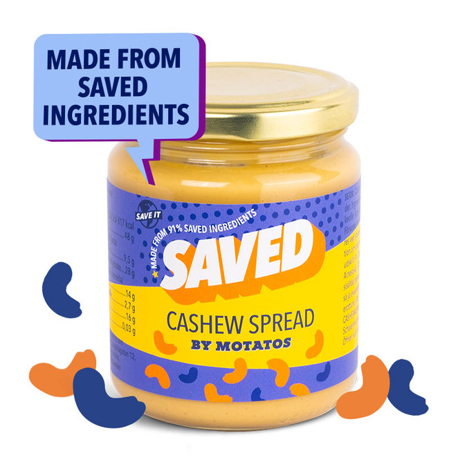 Läs mer om SAVED By Motatos Nötspread Cashew