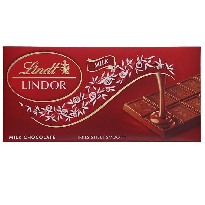 Lindt 2 x Maitosuklaalevy Lindor