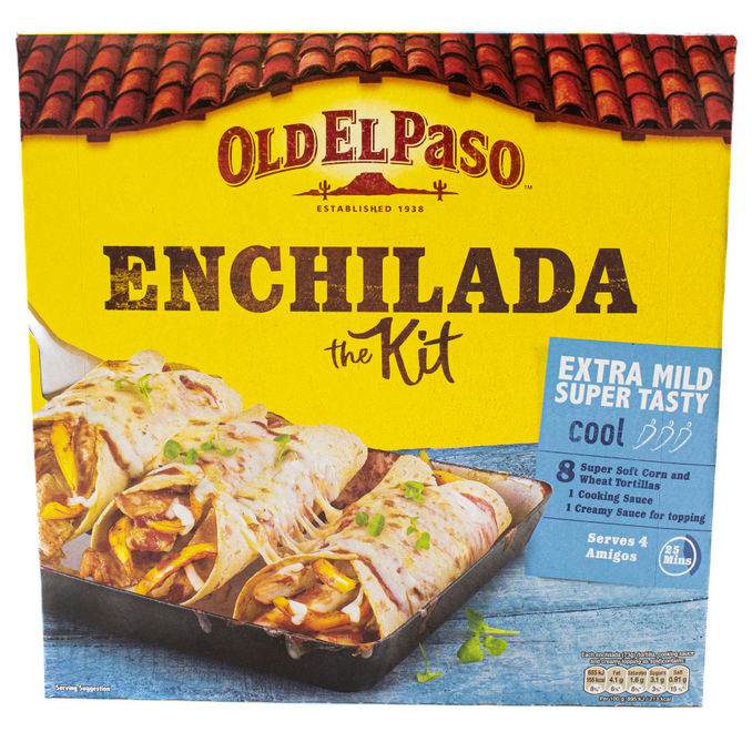 Old El Paso Enchilada the Kit Extra Mild Super Tasty 585g, 585g from