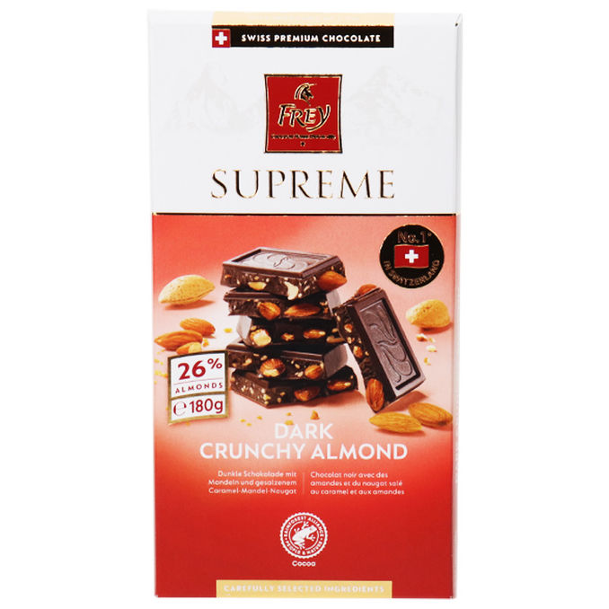 Frey Supreme Dunkle Schokolade Mandel
