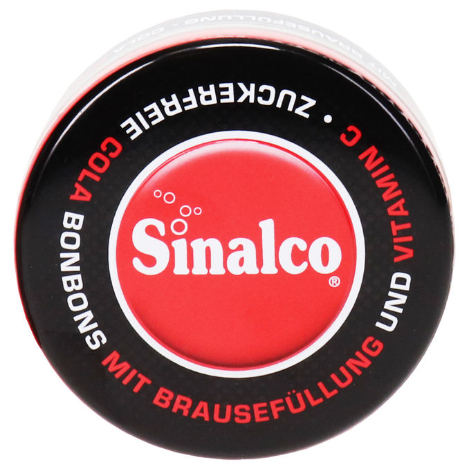 Sinalco Cola-Bonbons mit Brausefüllung & Vitamin C (zuckerfrei)