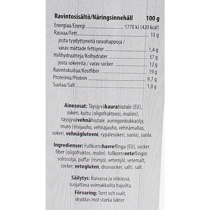 Myllärin Granola Maustamaton