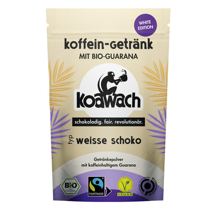 Koawach BIO Koffein-Kakao Weisse Schoko
