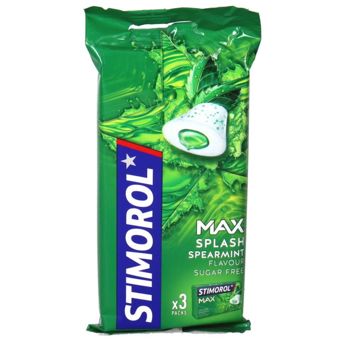 Stimorol Kaugummis Pfefferminz, 3er Pack