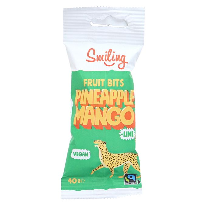 Smiling Hedelmäpallot Ananas Mango & Lime