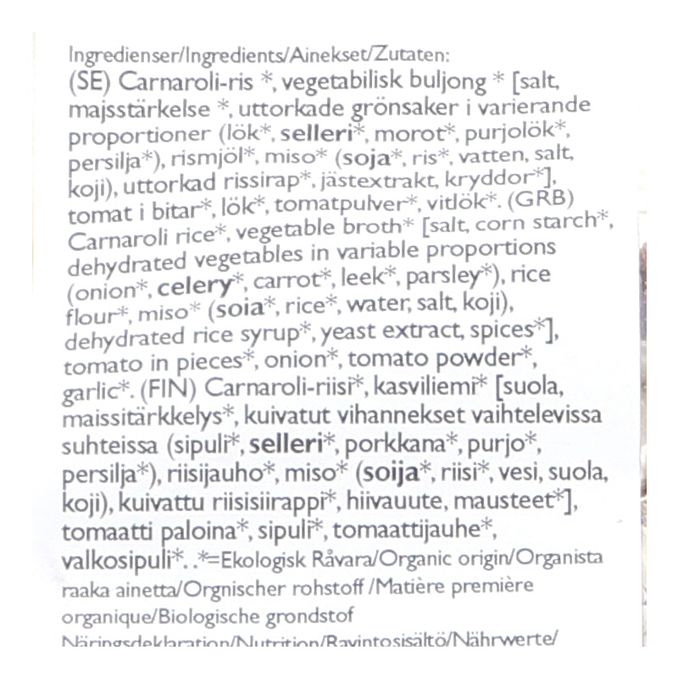 Matkompaniet Tomaattirisotto Luomu