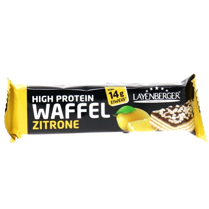 Layenberger High Protein Waffel Zitrone