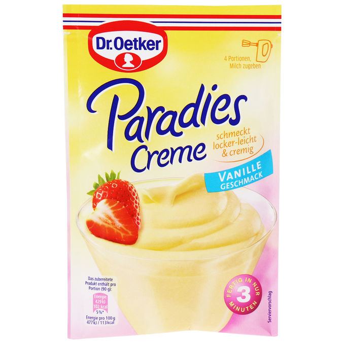 Dr. Oetker Paradies Creme Vanille