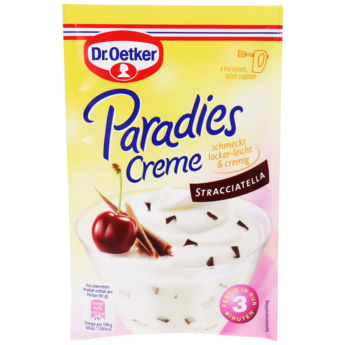 Dr. Oetker Paradies Creme Stracciatella